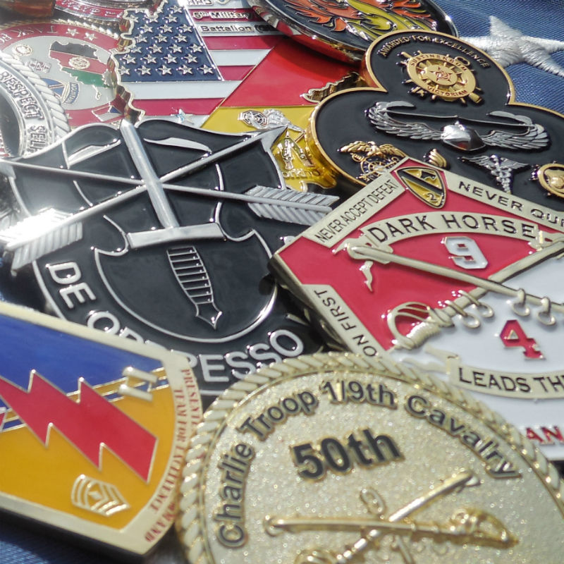 Custom Challenge Coins - Unit Coins